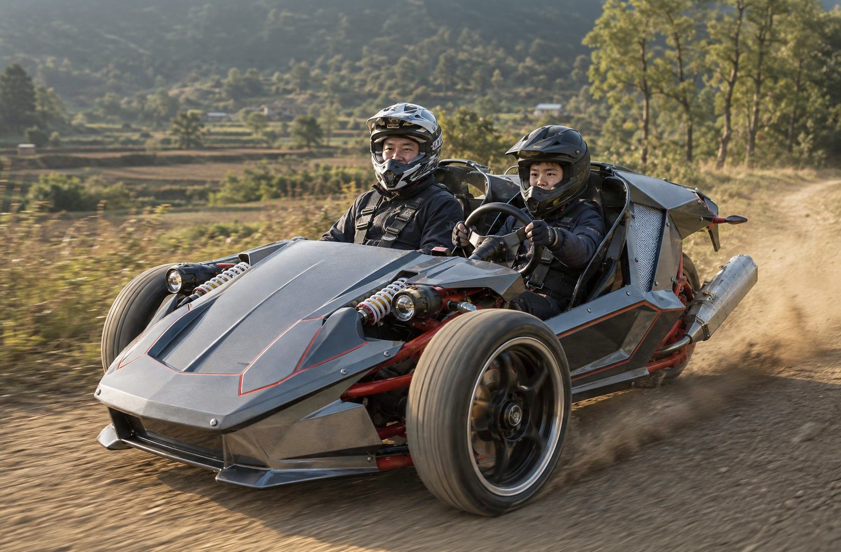 TRIKE BIKE — 2인 탑승 3륜 레저 차량